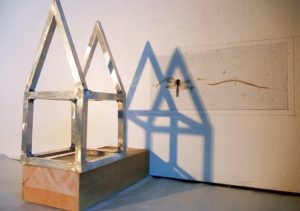 Kipjones Wood, aluminum and dragonfly 